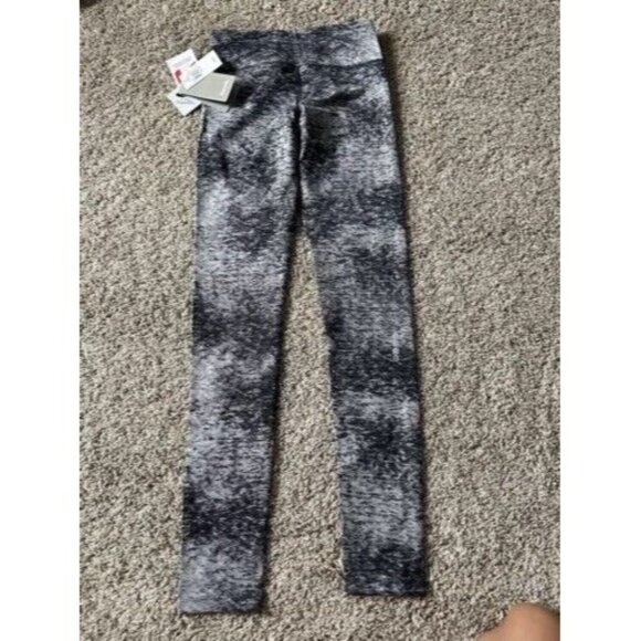 Bench Neutral Grey Black Ankle Leggings Mid Rise Athletic Pull On Size Medium - Picture 8 of 10